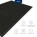 Ver imagem 3 de Tapete Waterkap Comercial 90cm x 1,50m Preto Kapazi