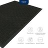 Tapete Waterkap Comercial 90cm x 1,50m Preto Kapazi - 3