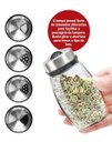 Ver imagem 2 de Kit Porta Condimentos 6 Pcs + Suporte Unyhome