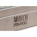 Ver imagem 6 de Cama Base Casal Branco Colchão Molas Ensacadas Airtech Springpocket 138x188 - Ortobom