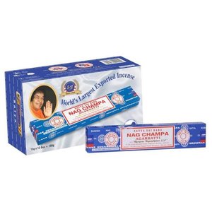 Incenso Indiano De Massala Satya Nag Champa Sai Baba 15G