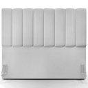 Ver imagem 7 de Kit Cabeceira Cama Box Queen 160cm com Calçadeira Baú Dália W01 Linho Cinza - Lyam Decor