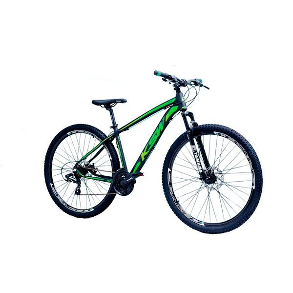Bicicleta Aro 29 Ksw Ltx 24 Marchas Freio Hidráulico + Susp. Trava - Verde - 17 - 2