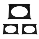 Ver imagem 1 de Kit C/3 Porta Grelha Ralo Click 15x15 Suporte Inox Preto