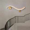 Ver imagem 2 de Arandela Avis Led 15w 3000k Bivolt (a) 14,8cm X (l) 60cm X (p) 3,5cm Alumínio Dourado