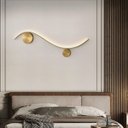 Ver imagem 5 de Arandela Avis Led 15w 3000k Bivolt (a) 14,8cm X (l) 60cm X (p) 3,5cm Alumínio Dourado