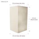 Ver imagem 3 de Cúpula Clássica de Abajur Luminária 23x13x13cm Tecido Algodão Soquete Importado Ref 49