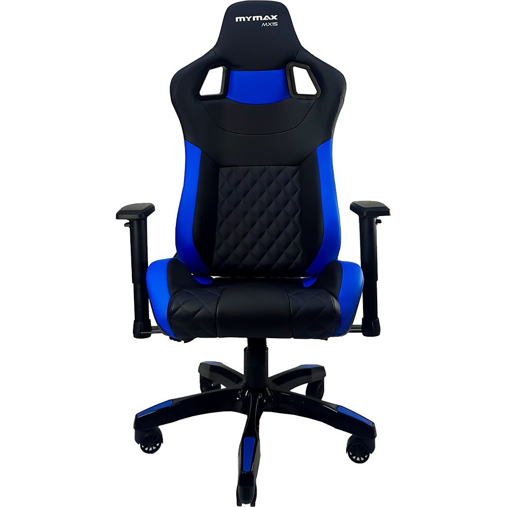Cadeira Gamer MX15 Giratoria Escritorio Mymax:Azul/Único - 3