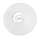 Ver imagem 4 de Cúpula Clássica de Abajur ou Luminária 11x14x8cm de Algodão Soquete Nacional Ref 04