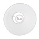 Ver imagem 4 de Cúpula de Abajur 11x14x8cm de Algodão Soquete Nacional Ref 04