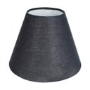 Ver imagem 2 de Cúpula Clássica de Abajur ou Luminária 11x14x8cm de Algodão Soquete Nacional Ref 04