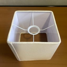 Cúpula Clássica de Abajur Luminária 15x15x15cm de Tecido Algodão Soquete Nacional Ref 47 - 4