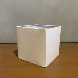 Cúpula Clássica de Abajur Luminária 15x15x15cm de Tecido Algodão Soquete Nacional Ref 47 - 3