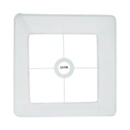 Cúpula Abajur Luminária de Tecido Algodão Soquete Nacional Ref 47 Branco - 5
