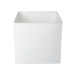 Cúpula Abajur Luminária de Tecido Algodão Soquete Nacional Ref 47 Branco - 1