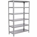Ver imagem 1 de Estante 6 Planos Lisos Inox 430 | 110×48,5x180cm