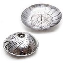 Ver imagem 1 de Kit 03 Cestos Cozimento a Vapor Inox Cozinha Panela 22cm