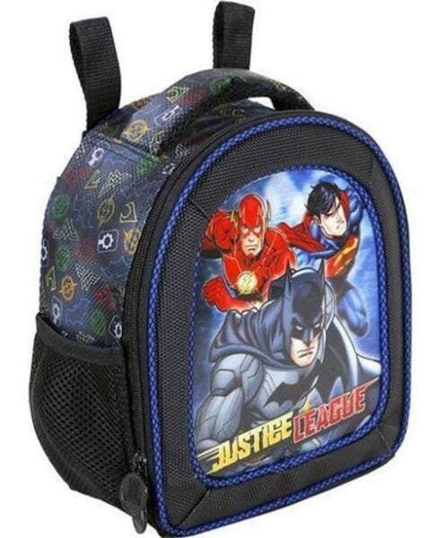 Kit Liga Da Justiça Mochila + Lancheira Infantil - Xeryus - 6