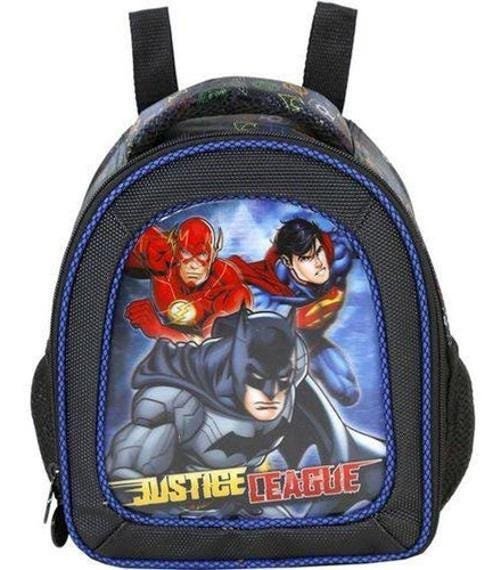 Kit Liga Da Justiça Mochila + Lancheira Infantil - Xeryus - 5