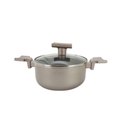 Ver imagem 1 de Caçarola Sartin Cook Champanhe Alum 20 Cm Mimo Style Ps20cc