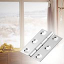 Ver imagem 6 de Kit 10 Dobradiça Inox Pequena, Não Enferruja 4,5cm