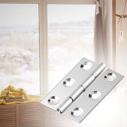 Kit 10 Dobradiça Inox Pequena, Não Enferruja 4,5cm - 6