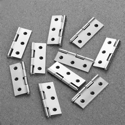 Kit 10 Dobradiça Inox Pequena, Não Enferruja 4,5cm - 7