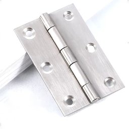 Kit 10 Dobradiça Inox Pequena, Não Enferruja 4,5cm - 5