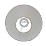 Cúpula Abajur Luminária Cônica 20x10x30cm Tecido Algodão Soquete Importado Ref 20 Bege - 3