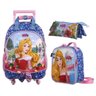 Kit Mochila De Rodinha G Lancheira E Estojo Bela Adormecida - 1