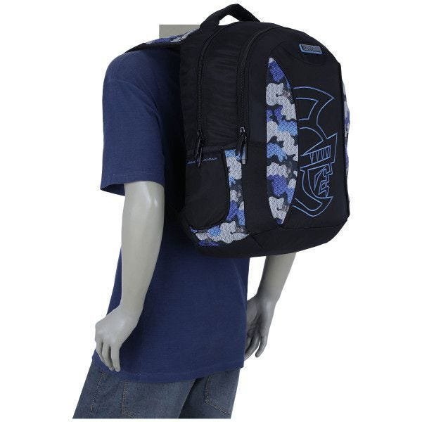 Mochila Costas Machine Preto Azul Pretorian - Azul escuro - 5