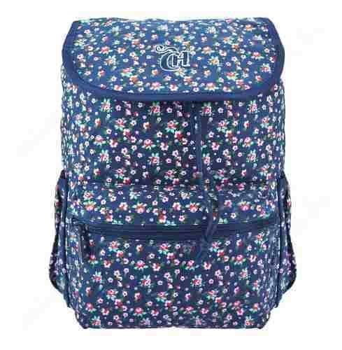 Mochila Feminina Capricho Liberty Iii 19645 - Azul - Flores - 1