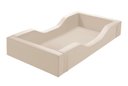 Ver imagem 2 de Cama Infantil Espumada Clara Premium Conforto Quarto da Criança Proteção Moderna Luxo Cor Bege