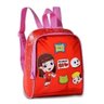 Mochila Gi Neto Infantil Com Lancheira E Estojo - Clio - Vermelho - 3