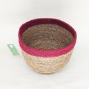 Ver imagem 2 de Cesto de Fibra Natural Redondo 79207:G