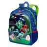 Kit Mochila Zumbi Monstrinho Escolar Infantil Costas G - 2
