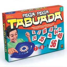 Jogo Educativo Pega Pega Tabuada Grow - 1