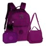 Kit Mochila Rebecca Bonbon Lancheira E Estojo Rb2081-Violeta - 1
