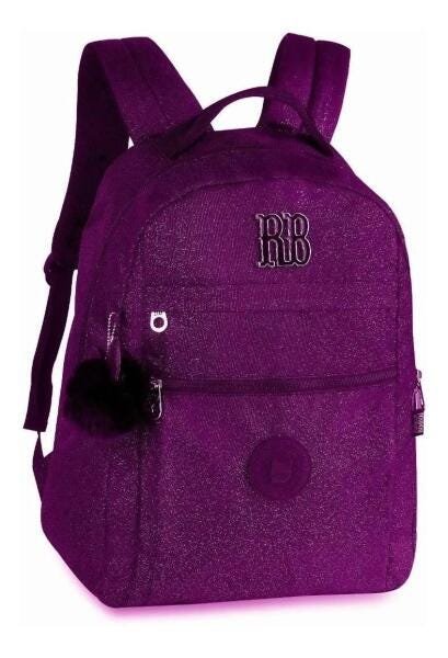 Kit Mochila Rebecca Bonbon Lancheira E Estojo Rb2081-Violeta - 5