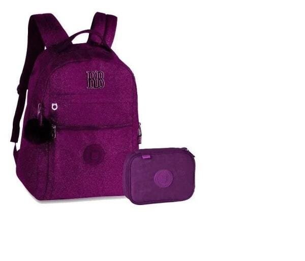 Kit Mochila Rebecca Bonbon Lancheira E Estojo Rb2081-Violeta - 4