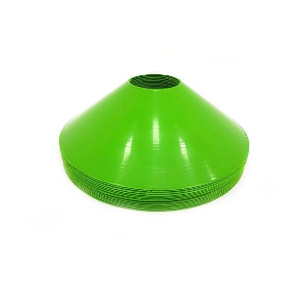 Kit Chapéu Chinês Half Cone Colorido Premium Flex - 20 Unidades - Verde - 1