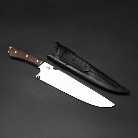 Faca Picanheira Picaço Inox 3mm – 8" e 10" | Cabo Aleatório | Linha Sg:8'' (20cm)