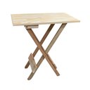 Ver imagem 3 de Conjunto de Mesa Dobrável em Madeira Padrão com Mesa Aparador 120x70 - sem Pintura