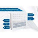 Ver imagem 2 de Cabeceira Cama Box Estofada Queen Size Queen Dama Queen Size - Courano Cacau - Simbal