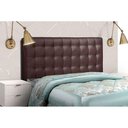 Ver imagem 1 de Cabeceira Cama Box Estofada Queen Size Queen Dama Queen Size - Courano Cacau - Simbal