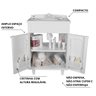 Gabinete Para Banheiro Com Lavatório Branco | 02 Portas | Astra - 4