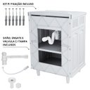 Ver imagem 5 de Gabinete Para Banheiro Com Lavatório Branco | 02 Portas | Astra