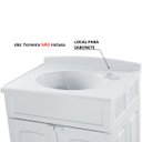 Ver imagem 6 de Gabinete Para Banheiro Com Lavatório Branco | 02 Portas | Astra