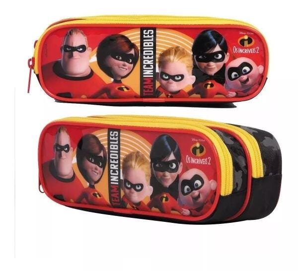 Kit Mochila De Rodas Os Incríveis 2 Com Lancheira E Estojo - 7