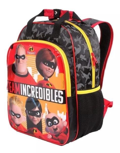Kit Mochila De Rodas Os Incríveis 2 Com Lancheira E Estojo - 3